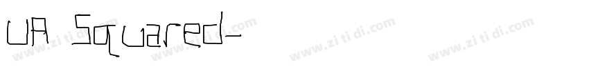 UA Squared字体转换